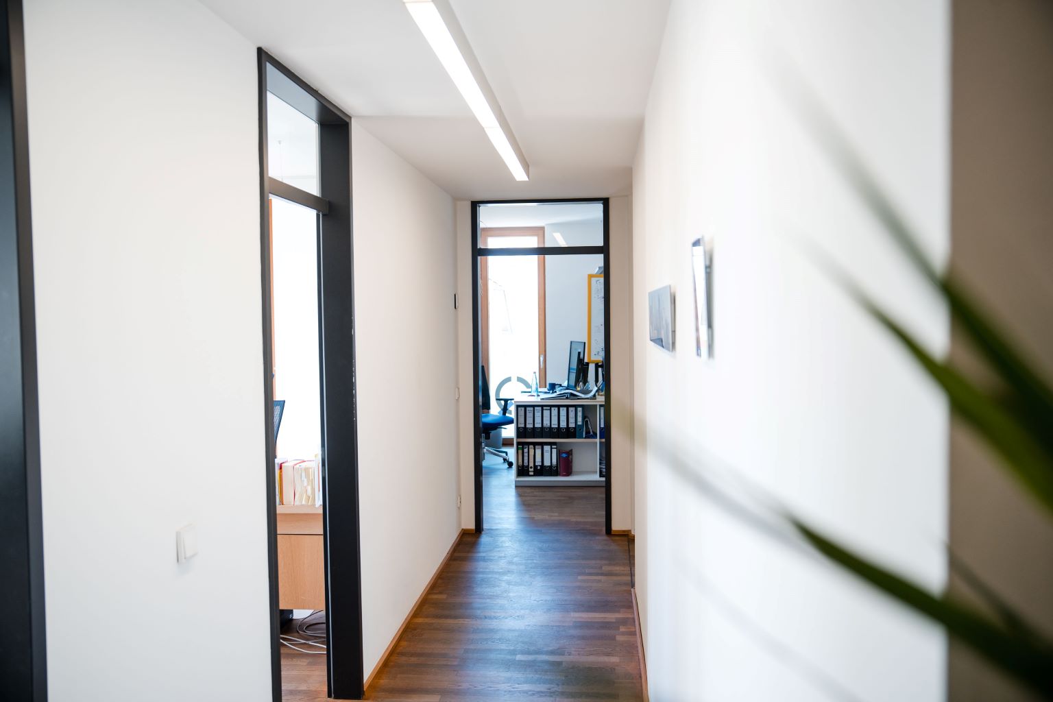 Blick in die Büroräume